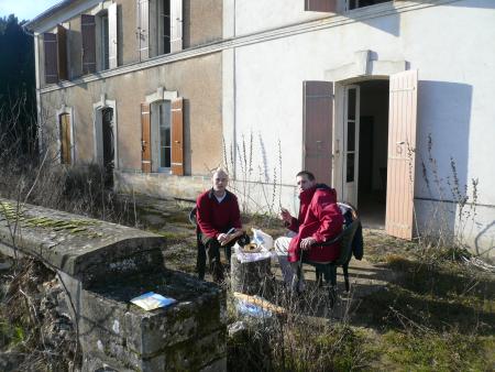 Pique-nique � la maison des araign�es